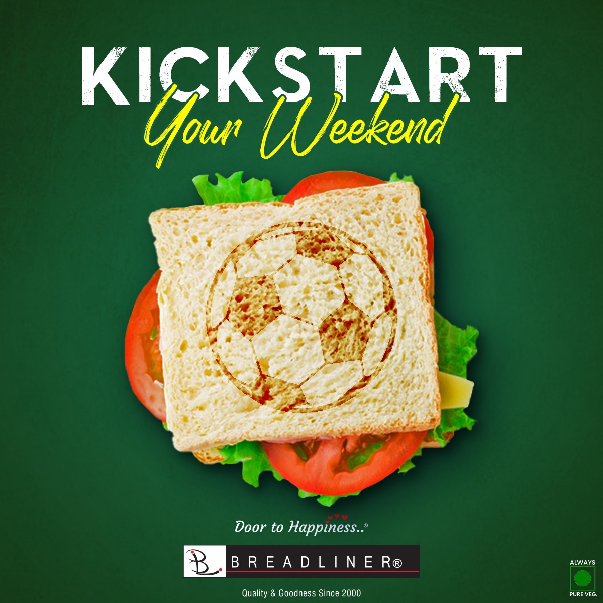 Breadliner1's tweet photo. Treat that will help you score a good weekend goal.
~
Breadliner
Customer Care: +91-9375474747
#Bharuch #Breadliner #ChooseBL #snacks #Sandwich #SandwichBread #Bread #Healthy #HealthySnack #WeekendGoals #WeekendSnack #GoToSnack #SandwichTime #HealthySandwich #KafiHealthy https://t.co/s2IZfm7kZd