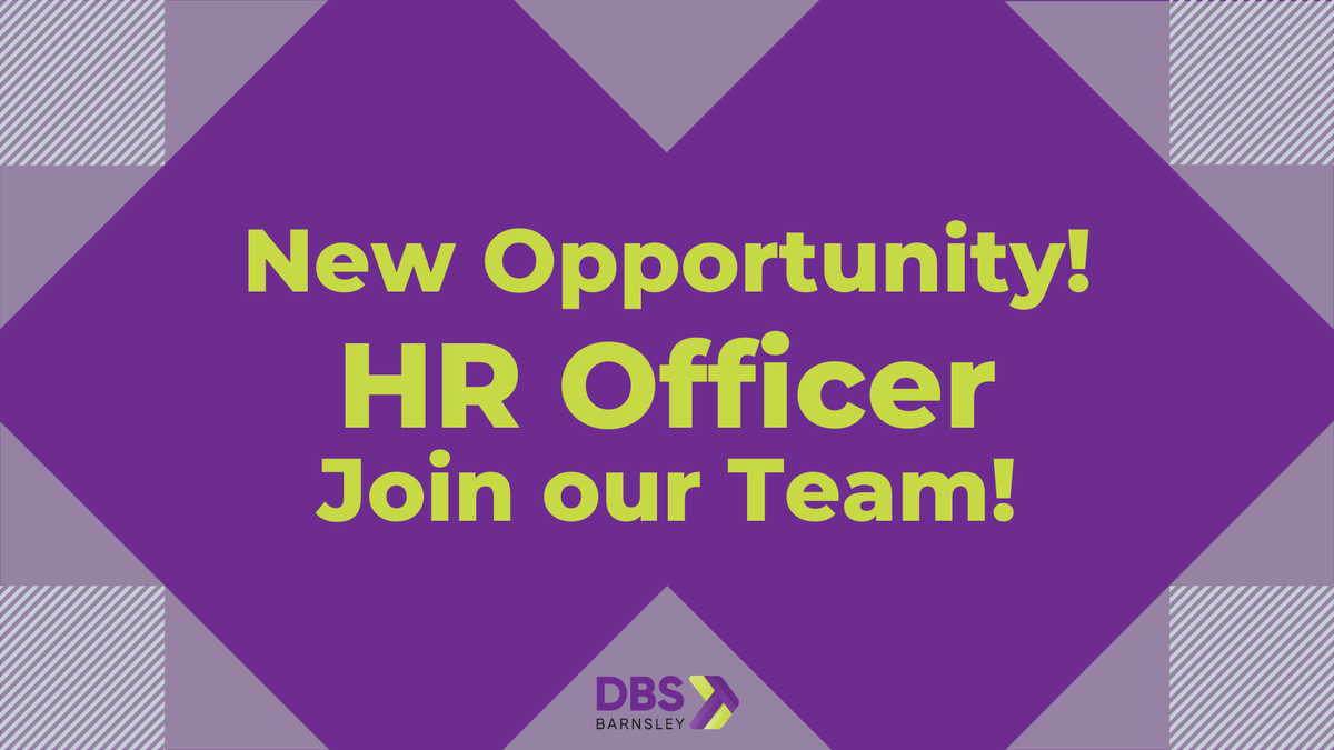 DBSbarnsley's tweet photo. An exciting opportunity has arisen in our @DBSbarnsley  team!

Interested in developing your career in HR?

If yes then click the link below to apply now! https://t.co/OpC8HryKzf

For more information, take a look at our brand new #DBS  website!

https://t.co/RXl2huB7bR https://t.co/RUphJUqoDS
