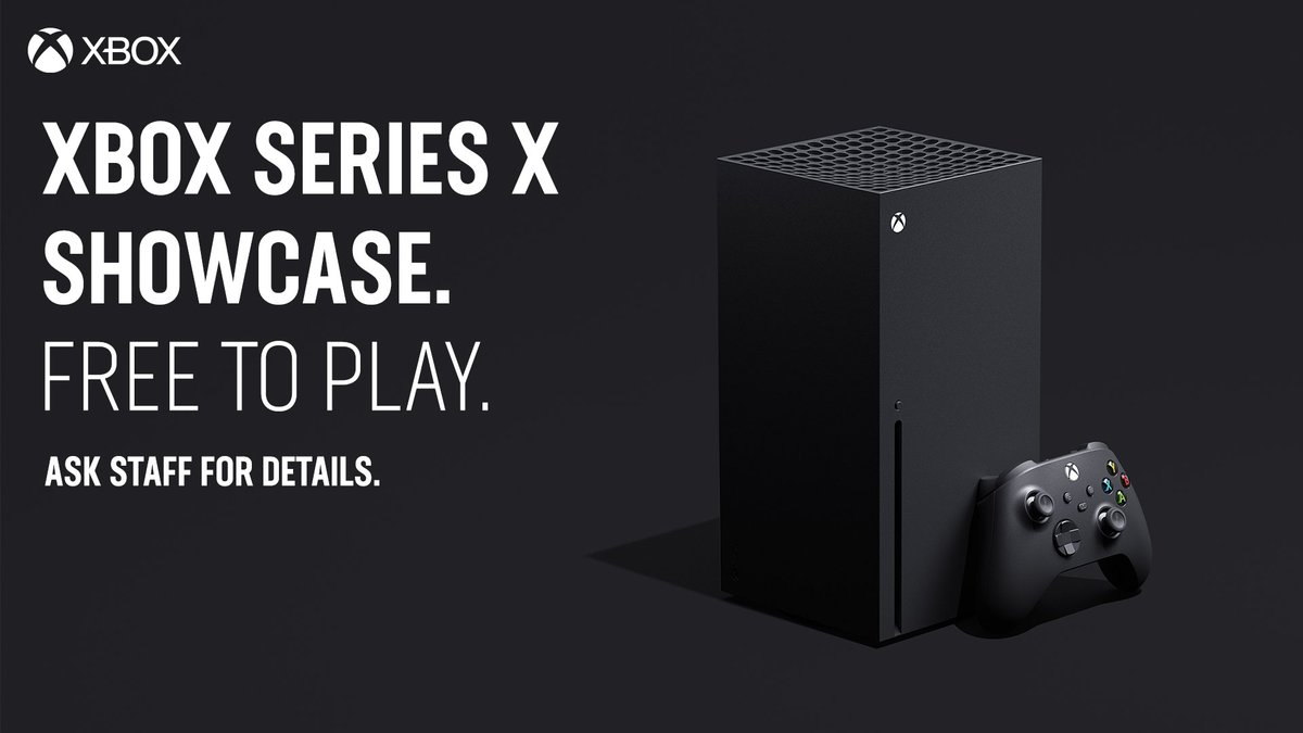 Want to experience the new #XboxSeriesX?🎮

Well we have you covered, Come see us at @GAMEColchester  and give it ago! 

We also have some #Cyberpunk2077 merch to take home too!

Don't wait around as its only available till the 15TH DECEMBER⏰!!!