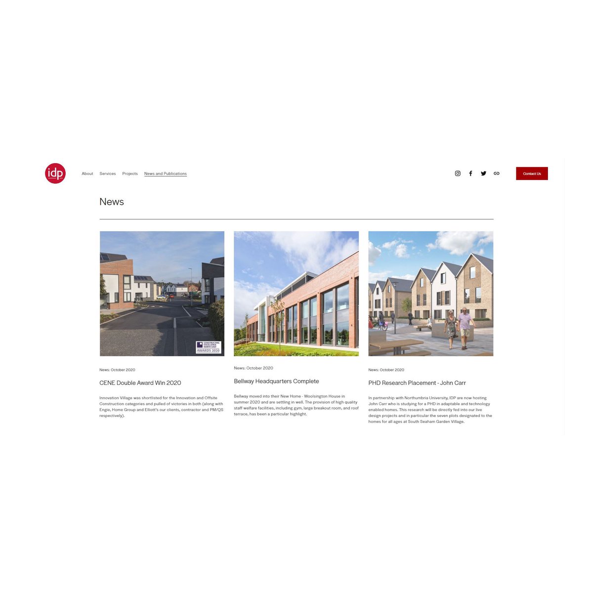 Today we are very excited to launch our new website!!

Visit idpartnership.com to find out about our current and past projects, company and staff profiles, as well as our services and more!

#architects #newwebsite #websitelaunch #northeast #architecture #masterplanning