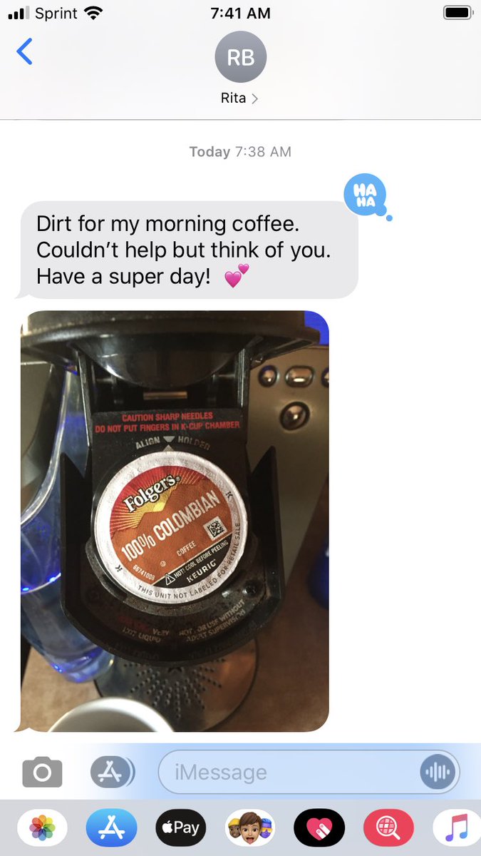 TheFocus3043's tweet photo. @dougboneparth taught my MIL the origin of Folgers coffee from a Keurig over Thanksgiving. https://t.co/suYs4ZtWyi