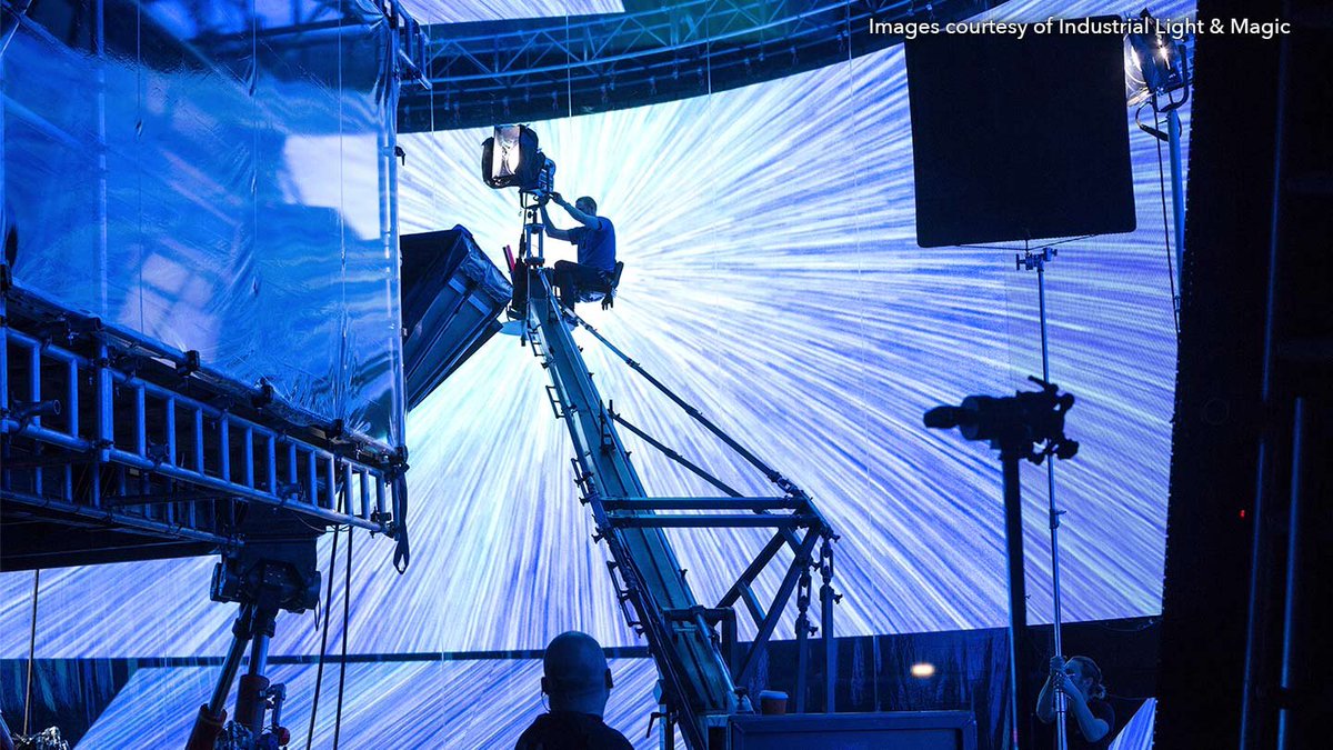  #Andor The last ship image is not an artwork, but a set photo in what appears to NOT be the Volume/Stagecraft. There will be a new Volume at Pinewood Studios in London in Feb 2021. Here, it reminds me of the rear projection for Solo (2018, 2nd pic).