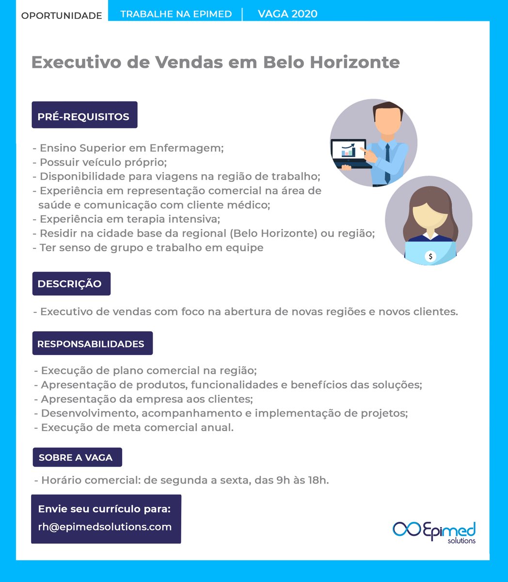 Junte-se ao nosso time! 💪
#epimedcontrata #epimedsolutions #Temosvagas