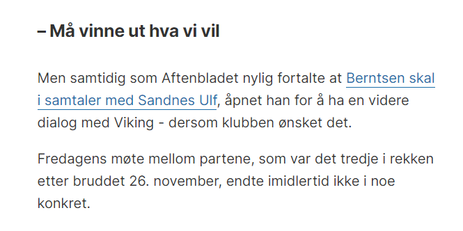 FrafjordThomas's tweet photo. Det er på tide at Berntsen vinner hva han vil 

@StvAftenblad @eliteserien https://t.co/TAOYYb1Ftz