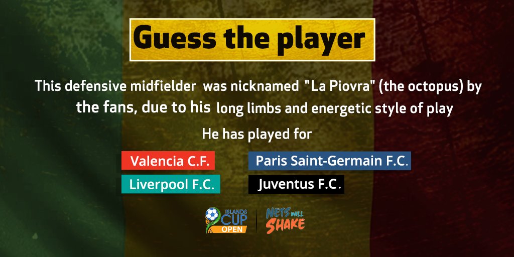 theislandscup's tweet photo. This African football ⭐is lovingly called the 🐙, who has bossed the midfield all over Europe.

Watch this space to find out who this 🔝 player is!

#iloveisco #africanfootball #welcoming https://t.co/6gefERiacC
