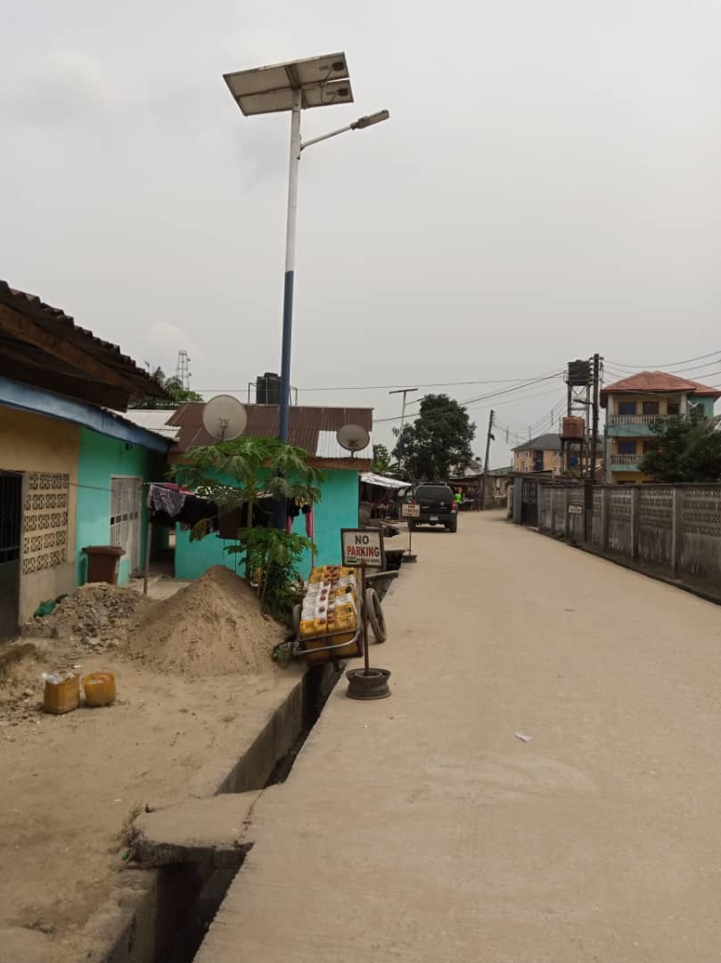 Messrs Riverbrook Energy Ltd received from  @NDDCOnline ₦188.9m for construction of solar powered street light at Ibe Str, Elekahia, Rivers St. stated as not executed by AuG.While our findings show this is now executed, we still urge  @ICPC_PE to look into it. #NigerDeltaMoney