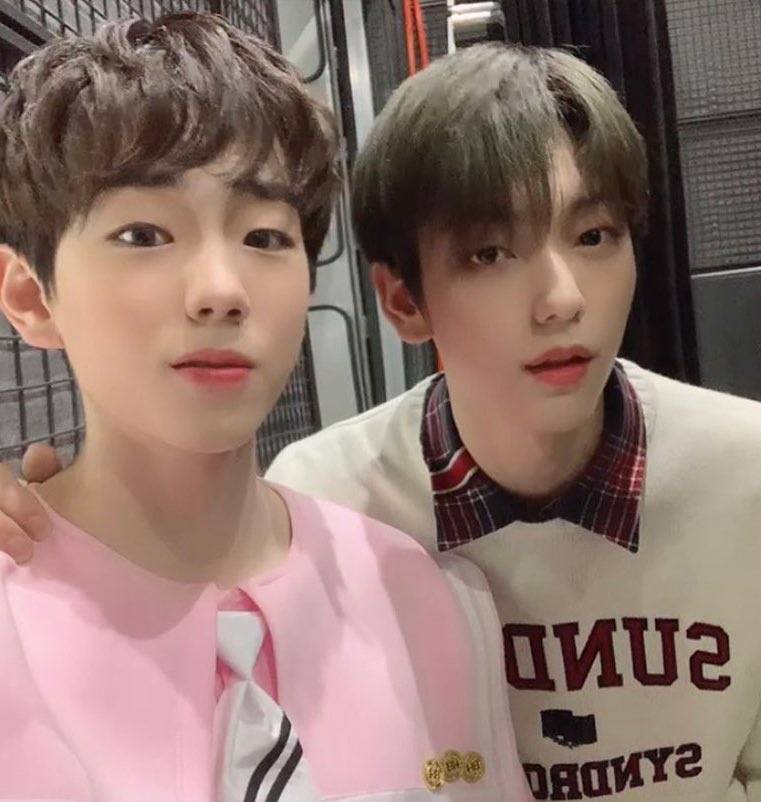 hourlycsb's tweet photo. soobin and wonjun from e’last! https://t.co/DXKD8yRDTT