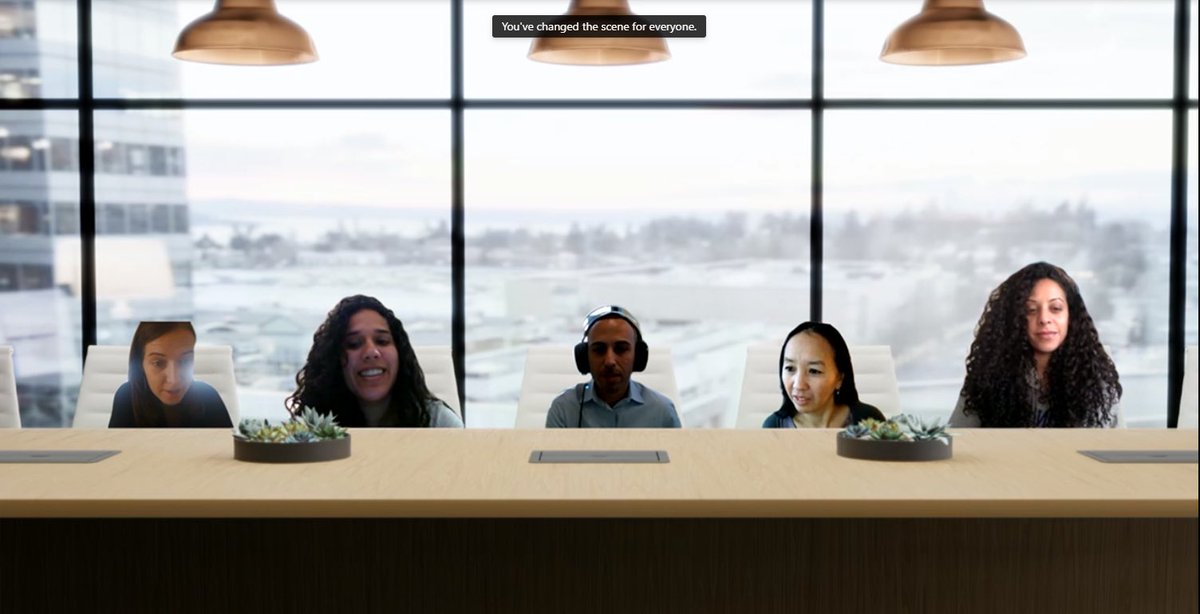 NasserIbrahim's tweet image. Testing out the new features in @MicrosoftTeams with @YonkersMHS @APVancol @TraceyCarayol #Togethermode #BreakoutRooms @YonkersSchools