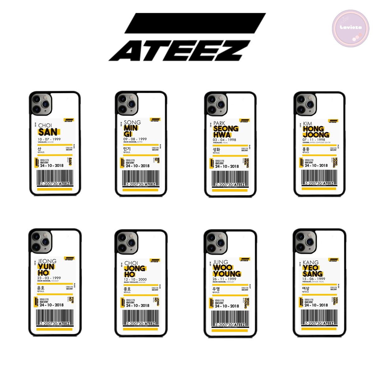 __lucyvera's tweet photo. Pre-order Ateez Barcode Case
📌 Hardcase Glossy : 35.000
Softcase hologram : 35.000
Hardcase fullprint : 35.000
📌 Tipe untuk semua HP
📌 Pembuatan +- 7 hari
Wa : +62 858-7543-2781
*Untuk sekarang belum ada shopee
#casephone #ateezmerch https://t.co/Xsqzc7ZtHg