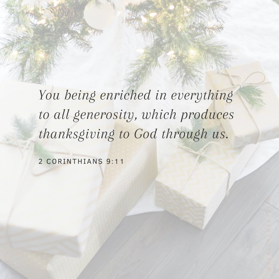 Today's #Devotional – The Paradox of Giving (2 Corinthians 9:11)  buff.ly/2JX5Gve