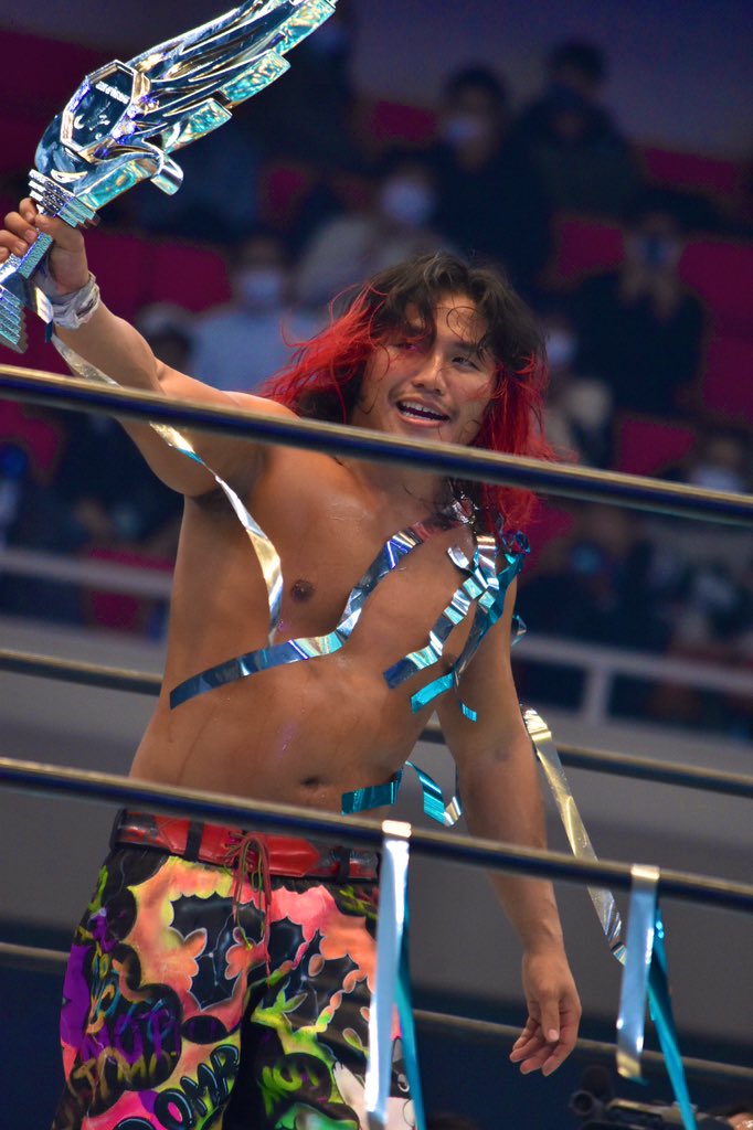 _hum_x's tweet photo. 取り急ぎ…おめでとう🏆
#BOSJ27  #njpw #njpwbosj 
#高橋ヒロム @TIMEBOMB1105 https://t.co/aJFktQk9BG