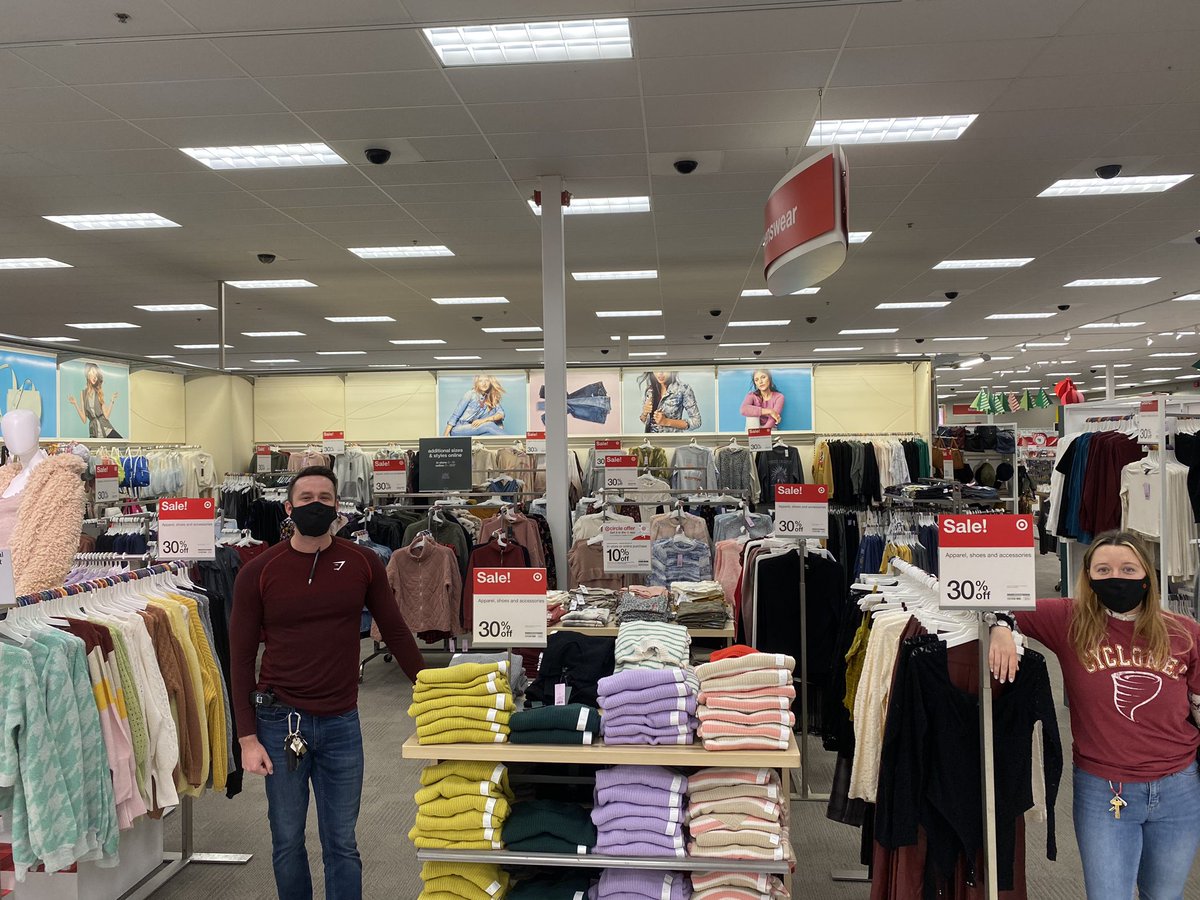 Our Style Consultants are ready to help dress you in style and with everything 30% off it doesn’t get much better than that!!! #TheATeam #WeAreTarget <a href="/marcinkrawat/">Marcin Krawczyk</a> <a href="/lucas_pullup/">Lucas</a>