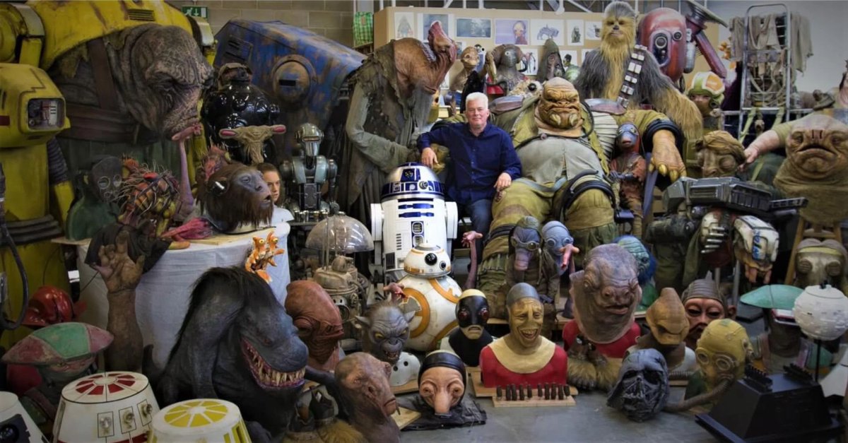  #Andor Neal Scanlan is creature & droid FX creative supervisor. He worked on Babe (1995), Prometheus (2012), Jurassic World: Fallen Kingdom (2018) and all the Disney SW movies.