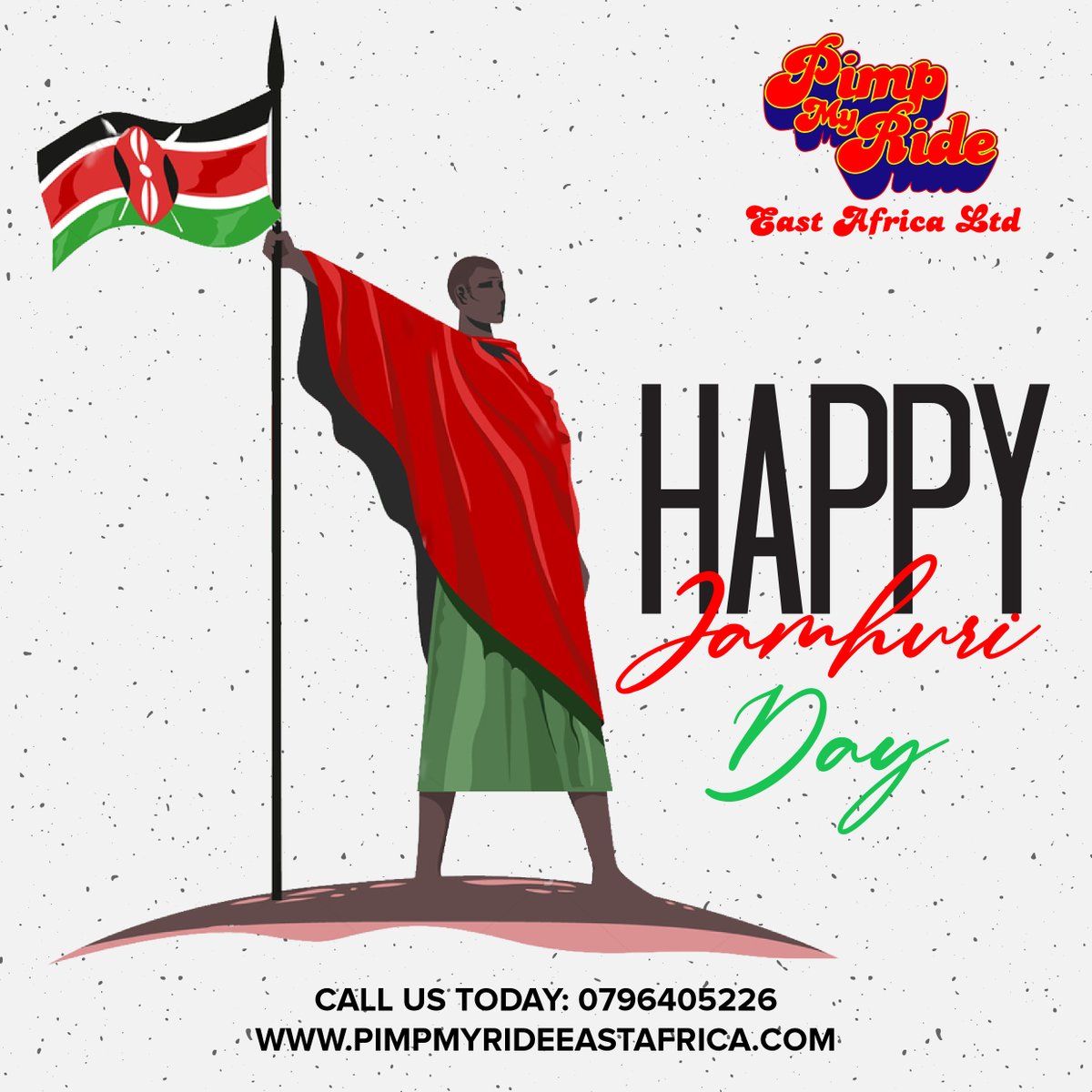 Wishing you a Safe and Happy #JamhuriDay #pimpmyride #eastafrica