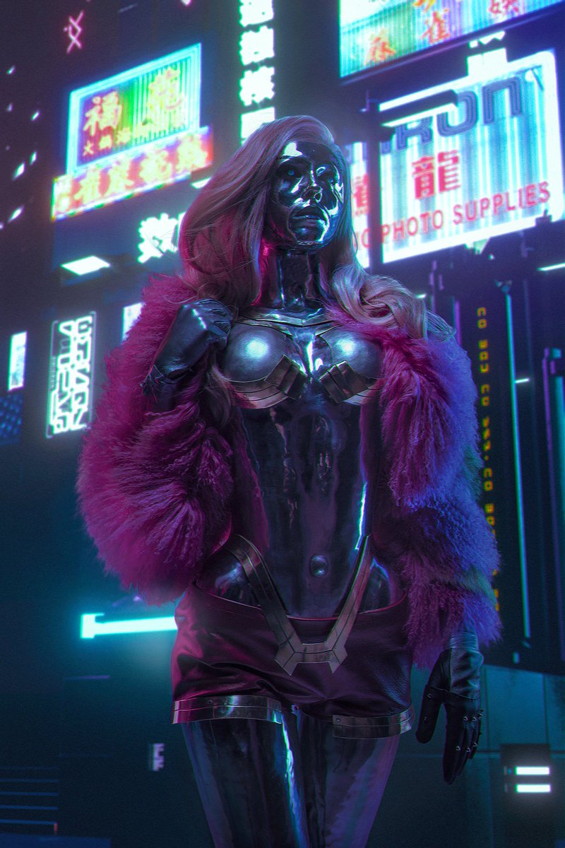 • [Cyberpunk 2077 : Lizzy Wizzy]

Cosplayer : @AnnaOrmeli 
#aku #akunohako #cosplay #cdprojektred #cyberpunk2077 #cyberpunk #lizzywizzy   @CyberpunkGame https://t.co/f6KYGIvjSu