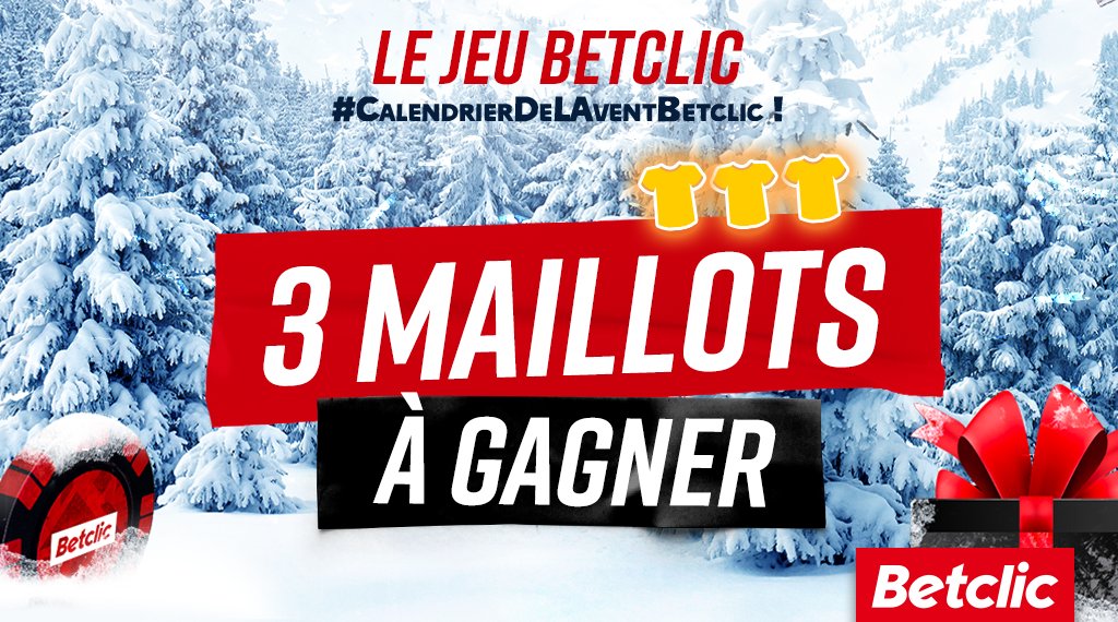 Betclic's tweet photo. #CalendrierdeLAventBetclic ♣️♦️

3 maillots des @girondins à gagner 🔥

🔁 RT + #FCGBetclic en réponse pour participer https://t.co/qudEUFslDe