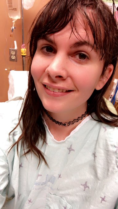 going into surgery. wish me luck! https://t.co/2sa6GwEg6y