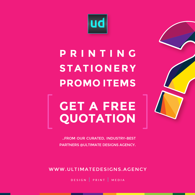 Udesigns_Agency's tweet photo. GET A #FREE-QUOTATION
At Ultimate Designs, No order is too big to deliver or too small to consider. Get the best quotation now!!.
Click: https://t.co/wKTEHJWEP2
For more information,
Call/WhatsApp: (+256) 392 566 688
Mobile: (+256) 703 050 999

Visit us: https://t.co/va2fjqAy9J https://t.co/6421f6c7oP