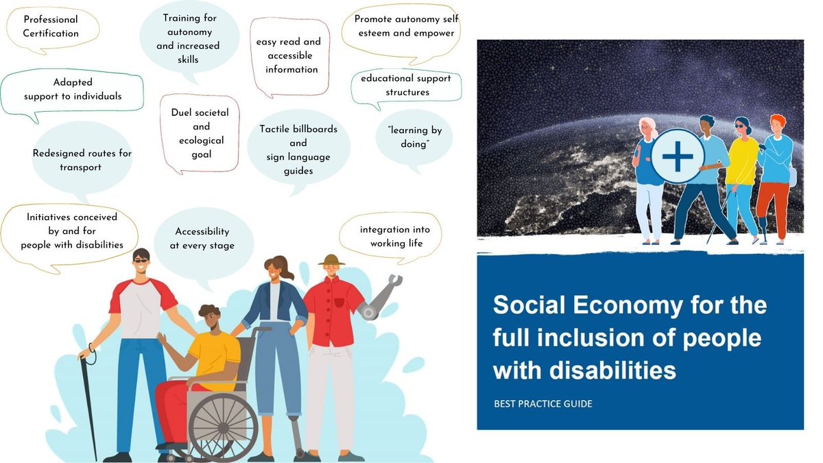 SocialEcoEU's tweet image. ‼️ In recognition of last weeks #IDPwD2020 @SocialEcoEU  release 

Guide: #SocialEconomy &amp;amp; #Inclusion of People with #Disabilities

📅 🗞️Today we release our #Blog to help digest this important #guide 

📕Blog📕 with @dunhill_a
👉tinyurl.com/y5z6dbfk

#NothingAboutUsWithoutUs