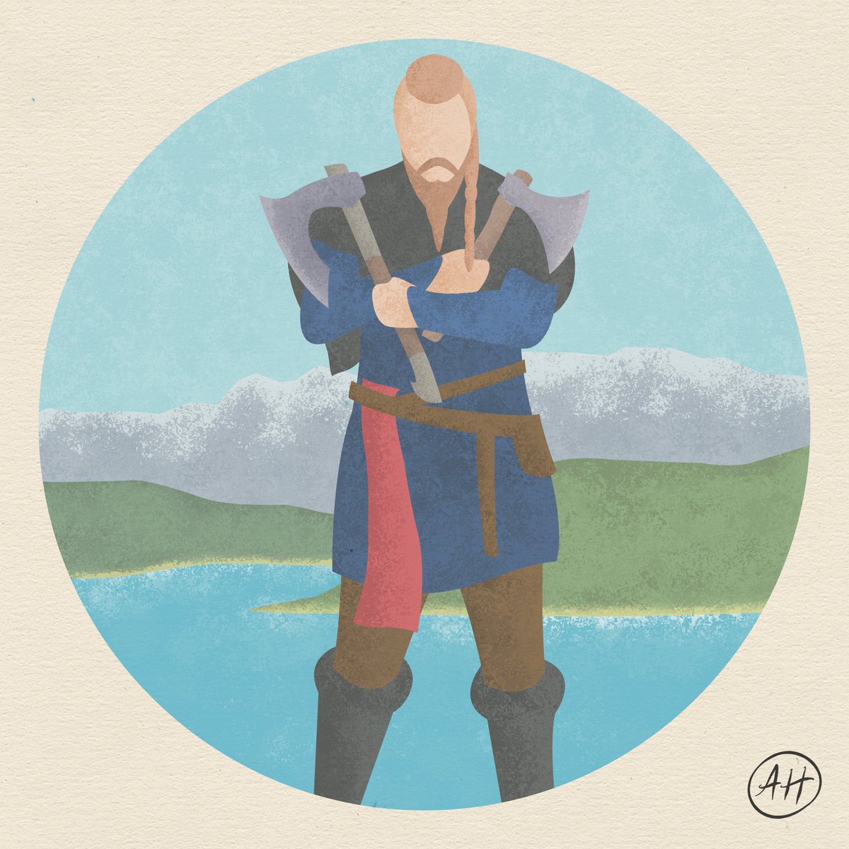 Fyrecracker_LLP's tweet image. Took some time away from playing #AssassinsCreed  Valhalla to create some fan art. 

Oh, and we&apos;ve been working hard on a new game since the summer, so stay tuned for some announcements soon...!

#AssassinsCreedValhalla @Ubisoft Made in #affinitydesigner 
#fanart #newgame