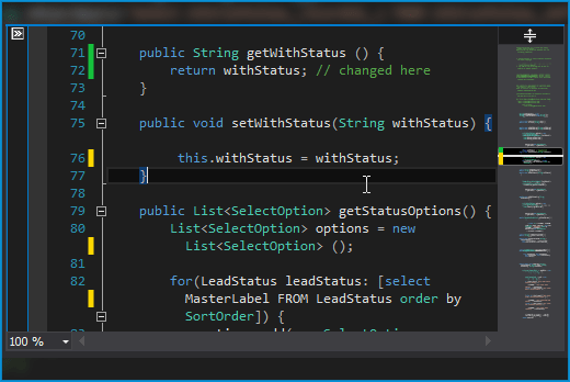 The Welkin Suite ☁️ (@thewelkinsuite) on Twitter photo Keep track of all the changes you make in your code with the highlighting functionality in <a href="/TheWelkinSuite/">The Welkin Suite ☁️</a> IDE.
#Salesforce
buff.ly/35gDLNc Keep track of all the changes you make in your code with the highlighting functionality in <a href="/TheWelkinSuite/">The Welkin Suite ☁️</a> IDE.
#Salesforce
buff.ly/35gDLNc