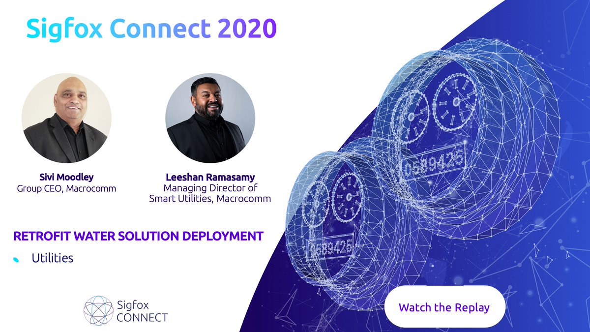 sigfox's tweet photo. #SigfoxConnect replay: Best of #utilities with retrofit water solution by @Macrocomm_sa โถ๏ธ https://t.co/NWtUShKuyN
#0Gnetwork @SqwidNet https://t.co/G8nCPSNemz