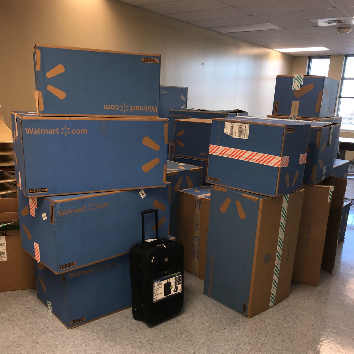 We wanted to take a moment to say THANK YOU to 
<a href="/TiffanyHaddish/">Tiffany Haddish</a>. Tiffany - who has publicly shared her own experiences of being a child in foster care - wanted to do something special for Indiana's children, and boy, did she. More than 100 suitcases! 😮 Thank you, Tiffany!