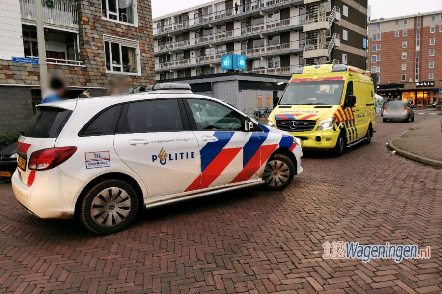 Fietser gewond bij aanrijding op het Olympiaplein in #Wageningen. 112Wageningen.