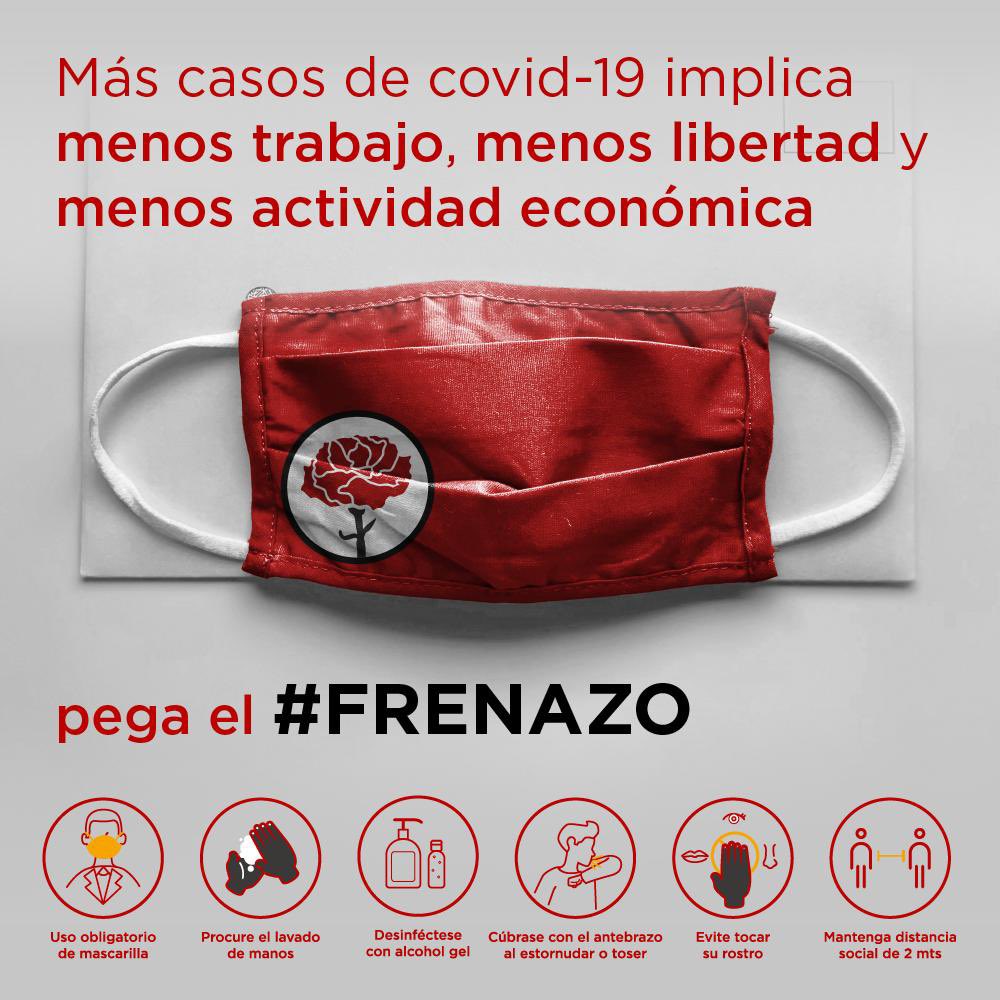 CNJColorados's tweet photo. Seguimos con la campaña del #FRENAZO y precisamos de tu ayuda para salir de esta. Confiamos en ti https://t.co/P3AJHrUXSl