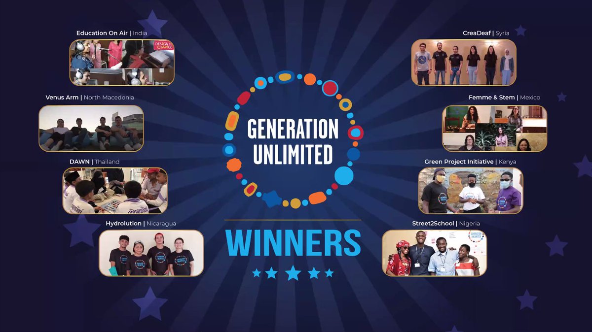 Fayaz King, M.B.A (@fayaz_king) on Twitter photo Congratulations to the winners of the <a href="/_GenUnlimited/">_GenUnlimited</a> #YouthChallenge 2.0 - very impressive work. Looking forward to future collaboration with all. <a href="/UNDP/">UN Development</a> <a href="/PlanGlobal/">Plan International</a> <a href="/Irish_Aid/">Irish Aid</a> <a href="/UNICEFinnovate/">UNICEF Innovation</a> Congratulations to the winners of the <a href="/_GenUnlimited/">_GenUnlimited</a> #YouthChallenge 2.0 - very impressive work. Looking forward to future collaboration with all. <a href="/UNDP/">UN Development</a> <a href="/PlanGlobal/">Plan International</a> <a href="/Irish_Aid/">Irish Aid</a> <a href="/UNICEFinnovate/">UNICEF Innovation</a>