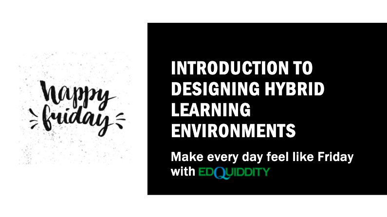 IDECorp's tweet photo. #TGIF https://t.co/eJFah78xTe #hybridlearningenvironments https://t.co/WmfQrrrg8E