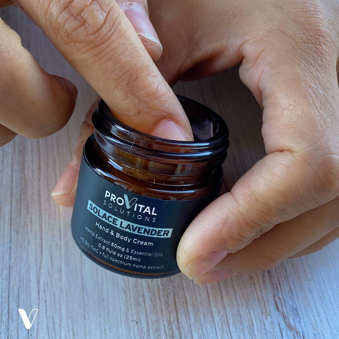 Rub just a touch of our lavender #hempoil cream anywhere and take solace in #naturalwellness. 🌱 Our customers use the cream for fast-acting relief for everyday muscle and joint pain, as well as a calming effect on the mind and body. 💆‍♀ #essentialoils #hemplife
