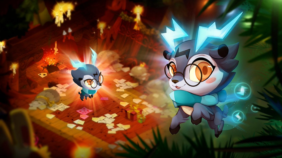DOFUS_EN's tweet photo. The #DOFUS #Friday #GiveAway is back! 🎁 

Then tell us what your favourite thing on #KwismasIsland is and you could win a #Blitzem ceremonial pet! 😍 

❗ Don't forget to tell us your character name + server!
⏳ You have until Monday, Dec 14 @ 4 pm CET to participate https://t.co/NqifVtH6ga