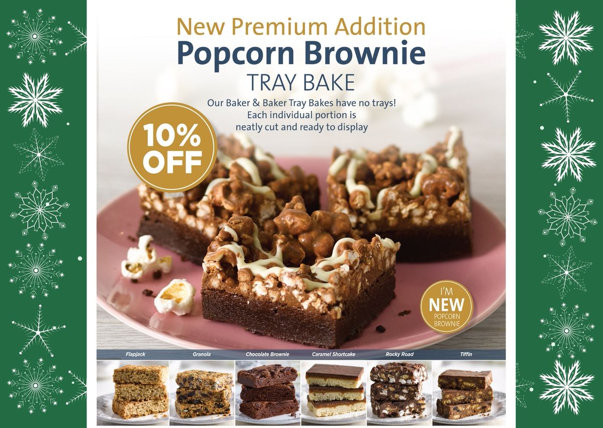 Finding a favourite is a tough one but with 10% off CSM traybakes at BAKO this month, we'd like to give them all a try just to find out! #indulgence #perfectportion