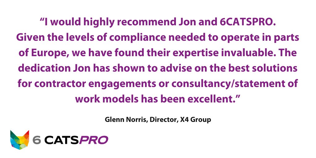 6catsint's tweet photo. #6CATSPRO provides recruitment businesses with access to a wide portfolio of compliance consulting products.
Find out how its team of experts can support your business ➡️ https://t.co/mVMNhZxOT3
#ContractorCompliance #RecruitmentCompliance #InternationalRecruitment #Recruitment https://t.co/HXyKpuKARR