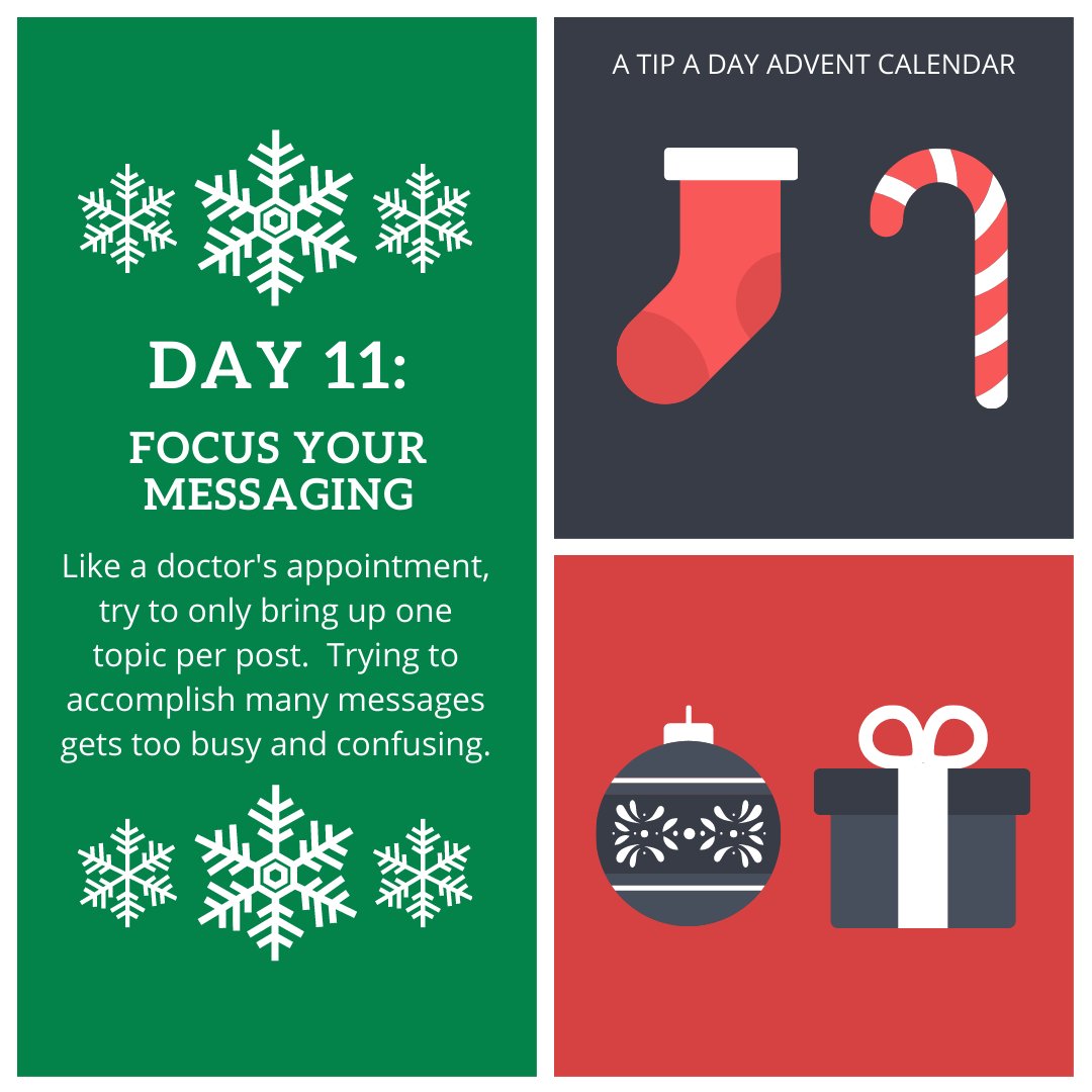 parkerboldevent's tweet photo. Stick to the facts!  Well, your key message at least.  Don't bog yourself down with trying to accomplish too much with one post.  

#SocialMedia #Marketing #Content #OneTopic https://t.co/avQCcSFCsx