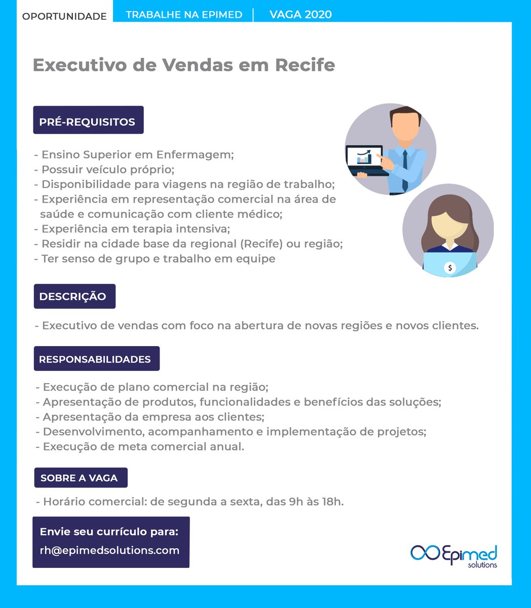 Junte-se ao nosso time! 💪
#epimedcontrata #epimedsolutions #Temosvagas