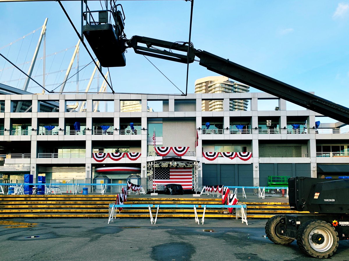 doppelvancouver's tweet photo. Plaza of Nations set up for #MotherlandFortSalem.

@WhatsFilming @yvrshoots https://t.co/dmgmMgv4X2
