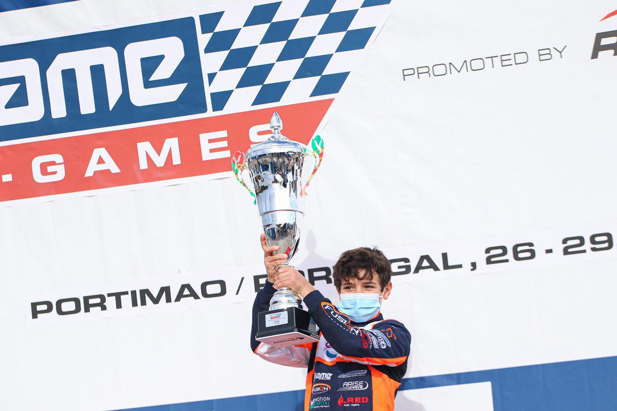 teamleo37's tweet photo. Winner #MiniX30 #IAME I-Games 2020 #Portimão #Portugal🇵🇹. Thank you to all in my team, my family and all my sponsors & #karting supporters for believing in me. https://t.co/W6l3Tr2bSk
