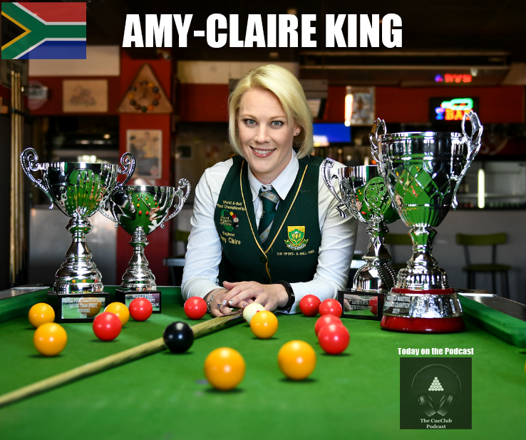 cueclubpodcast's tweet photo. On this episode I'm joined by South Africa's pool star Amy-Claire King - winner of numerous titles around the world including the South African title, the all African singles and the World Masters Championships. #ilovepool #8ballpool https://t.co/wZ0PMKxG1g