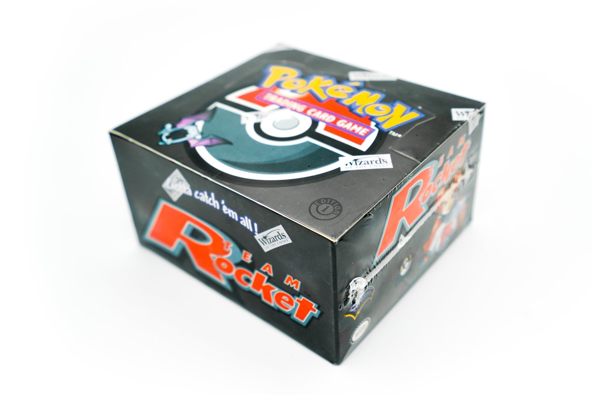 PREPARE FOR TROUBLE.. The first ever MYSTIC7 1st Edition Box Break is HAPPENING! Help defeat TEAM ROCKET by capturing all Dark Pokmon cards in this historic 20-year-old box break Presale live for PREPARE FOR TROUBLE.. The first ever MYSTIC7 1st Edition Box Break is HAPPENING! Help defeat TEAM ROCKET by capturing all Dark Pokmon cards in this historic 20-year-old box break Presale live for