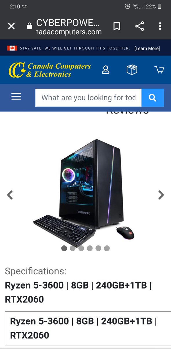 Tired of waiting on <a href="/Xbox/">Xbox</a> to produce some series X consoles for the public. Thanks to <a href="/CC_Deals/">Canada Computers & Electronics</a> i got a new starter console 😜