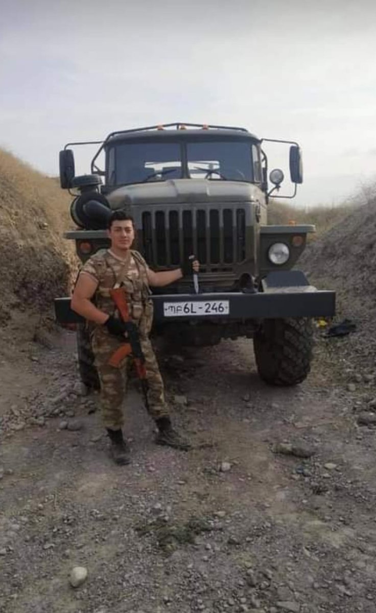 21. From same source as pic 4 tweet 20  https://www.facebook.com/qazaxlilara/photos/?ref=page_internal P1+2 Destroyed NKR BMP-2 not on our list. See subsequent tweet for NKR camouflage.P 3) URALP4) D-44 85mm divisional gun. Scene suggests abandoned/captured but colour suggests Azeri. Add comment if you have more info