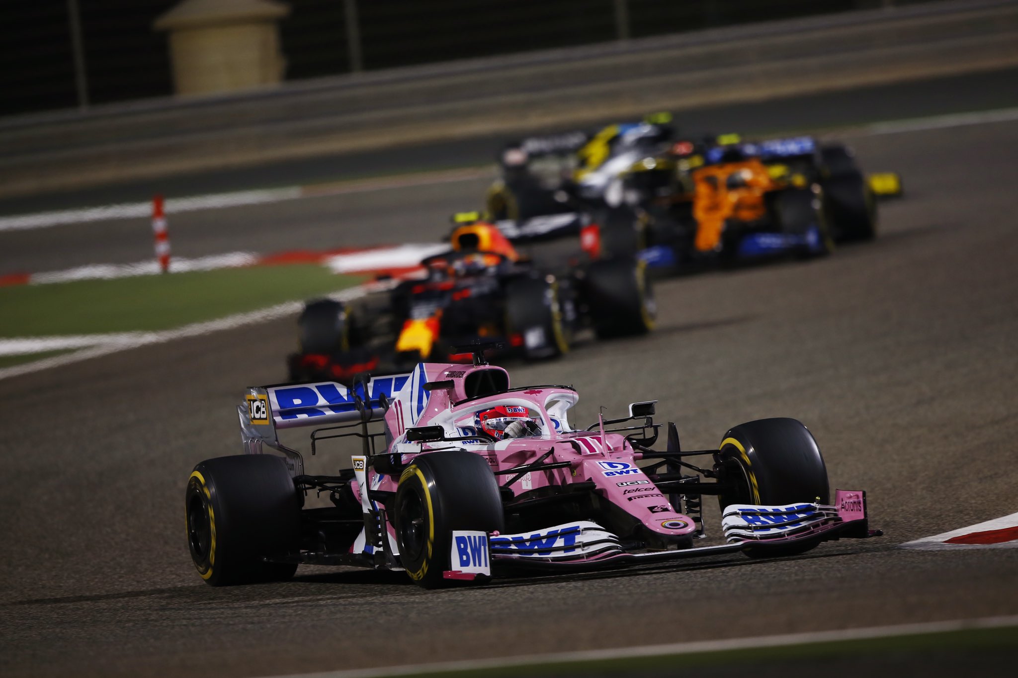 Sergio Perez Racing Point Formula 1 Bahrain