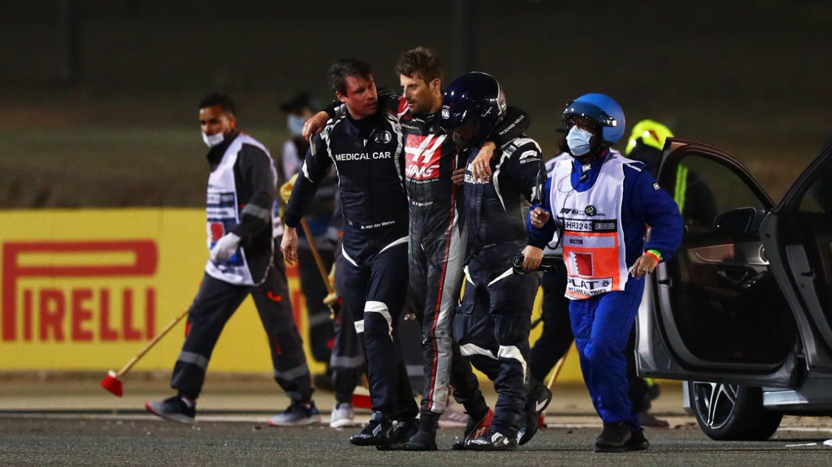 Good man Checo @SChecoPerez Nice drive again. Bad luck on the result, but as you say ..... its all relative! #BahrainGP #F1