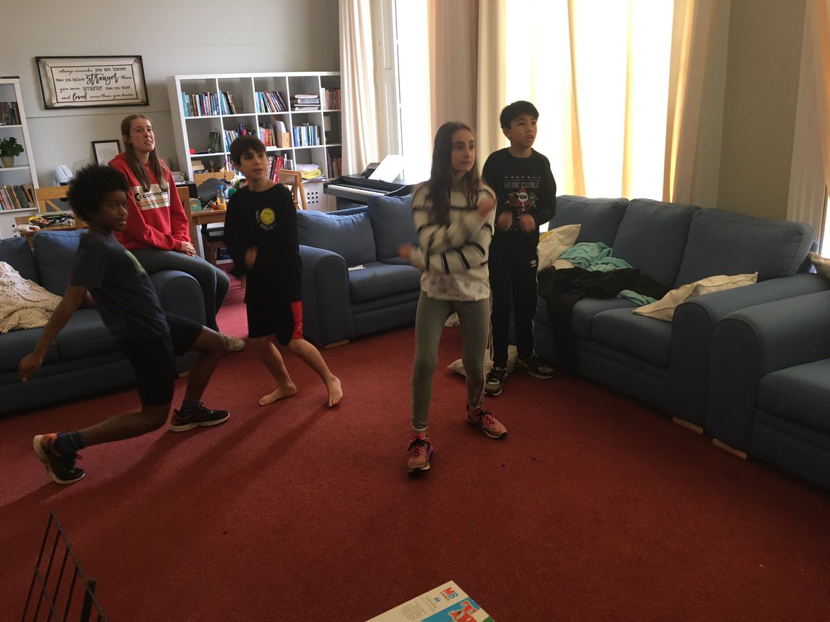 DCPSBoarding's tweet image. A fun Exeat weekend in school for 5 of our overseas boarders. 🍕🍦🕺 #nevertoocoldforicecream