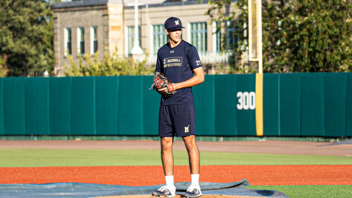 NavyBaseball's tweet photo. Today we'd like to wish a happy birthday to Nolan Jorgenson🥳

#GoNavy https://t.co/qzbpAGXeTa