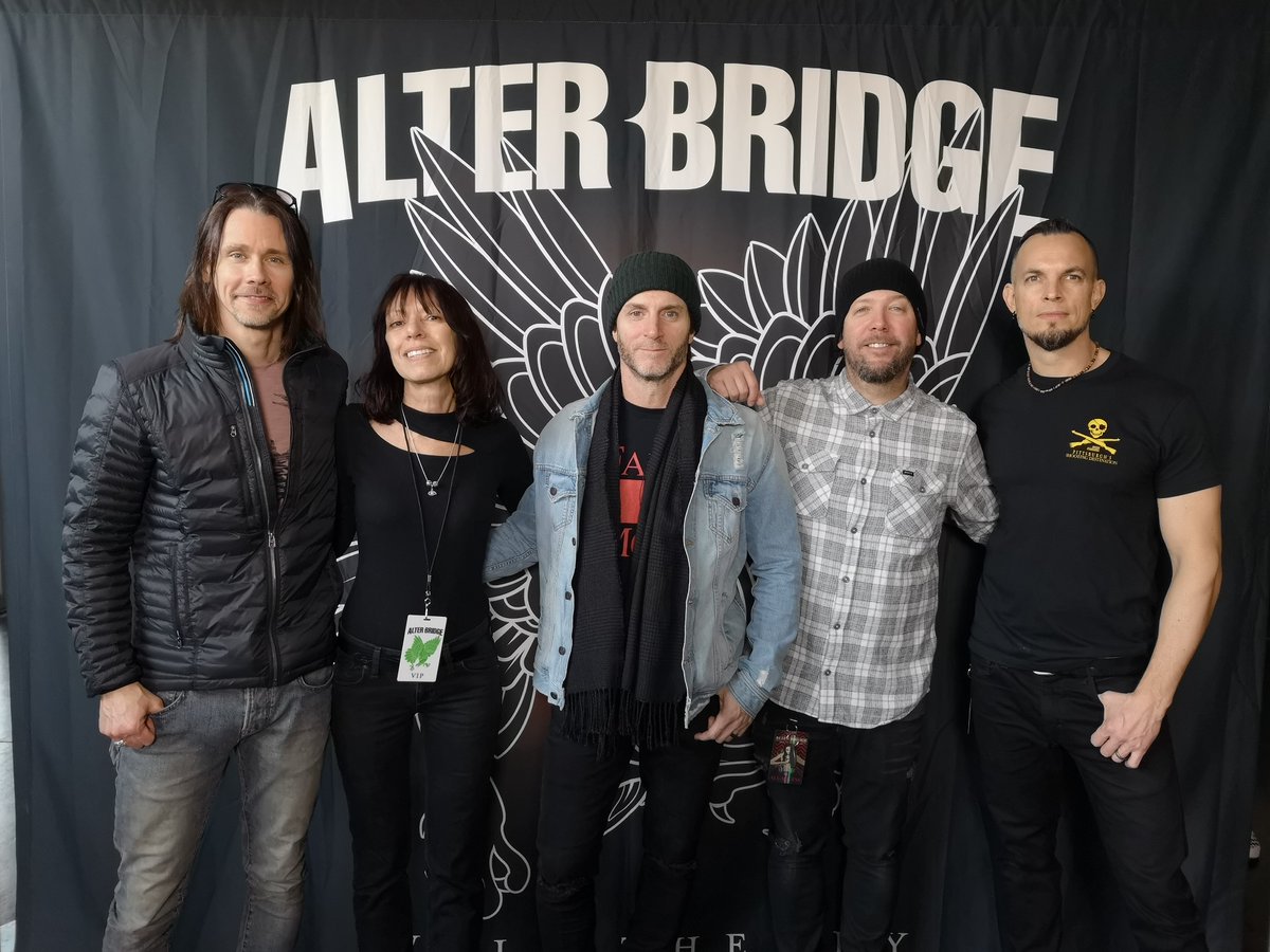 MartiCsenar's tweet photo. @alterbridge Walk The Sky Tour, Vienna, Gasometer, 29.11.2019. Just one year ago😉it was a special good time🤘🙏😍 https://t.co/2Iad5aENdL