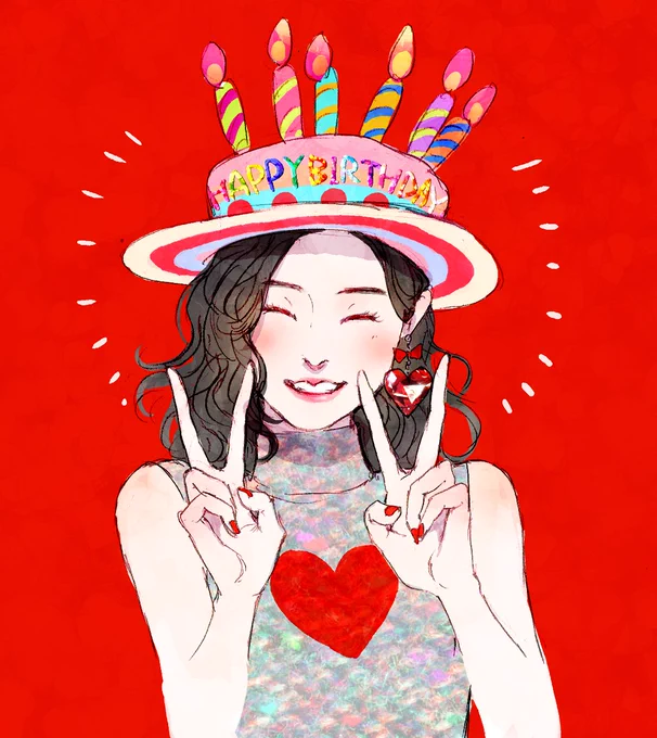 楓ちゃんんんんお誕生日おめでとうございます…!!!!!????♨️ スキデス…………今年はお誕生日絵が描けてないので過去絵でお茶を濁す 