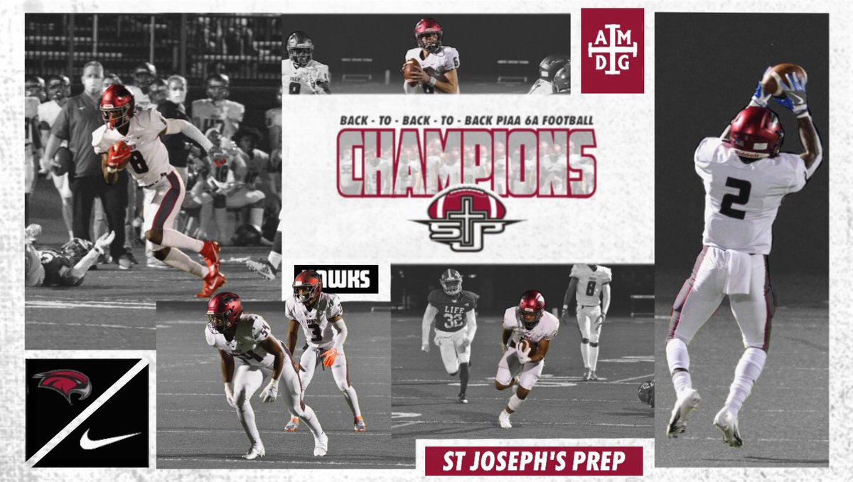 Back to Back to Back! Thank you seniors 🖤! #GoPrep #3peat